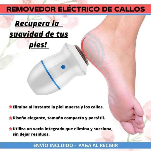 REMOVEDOR DE CALLOS ELÉCTRICO